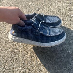 Hey Dude Kids Navy Blue Slip-On Sandals